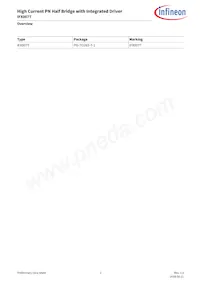IFX007TAUMA1 Datasheet Page 2