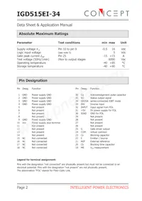 IGD515EI-34 Datasheet Page 2