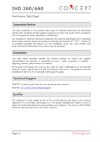 IHD660 Datasheet Page 12