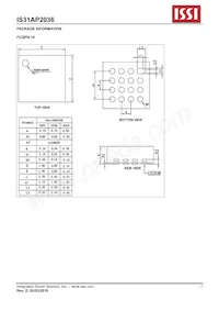 IS31AP2036-CLS2-TR Datasheet Page 15
