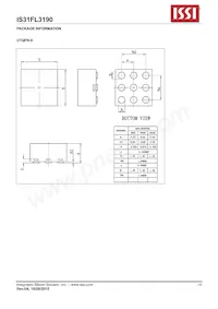 IS31FL3190-UTLS2-TR 데이터 시트 페이지 14