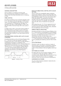 IS31FL3193D-CLS2-TR Datasheet Page 11