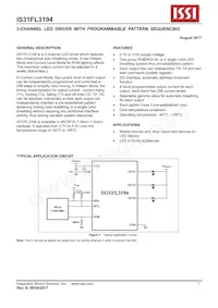 IS31FL3194-CLS2-TR Datasheet Cover