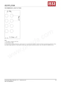 IS31FL3194-CLS2-TR 데이터 시트 페이지 22