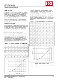 IS31FL3216A-QFLS2-TR Datasheet Page 13