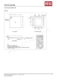 IS31FL3216A-QFLS2-TR Datasheet Page 17