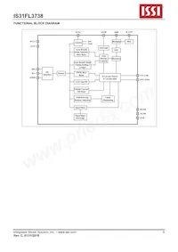 IS31FL3738-QFLS4-TR Datasheet Page 8