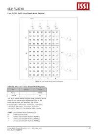 IS31FL3740-QFSL4-TR Datasheet Page 20