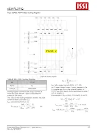 IS31FL3742-QFLS4-TR Datasheet Page 13