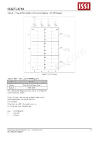 IS32FL3740-ZLA3 Datasheet Page 14