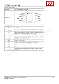 IS32LT3125A-GRLA3-TR Datasheet Page 3