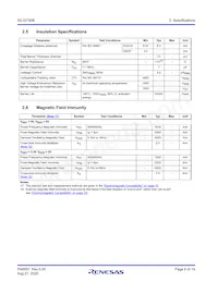 ISL32740EFBZ-T7A Datasheet Page 8