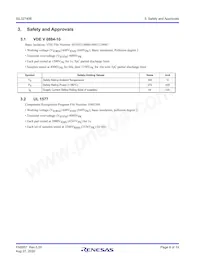 ISL32740EFBZ-T7A Datasheet Page 9