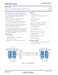 ISL32743EIBZ-T7A Datasheet Copertura