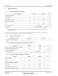 ISL32743EIBZ-T7A Datasheet Page 5