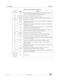 L99LD21Q6TR Datasheet Page 12