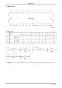 LB11920-E數據表 頁面 4
