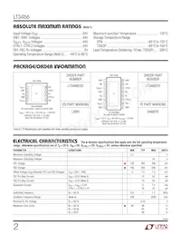 LT3466EFE Datasheet Page 2