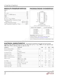 LT3478IFE-1 Datasheet Page 2