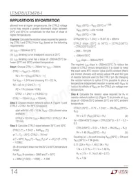 LT3478IFE-1 Datasheet Page 14