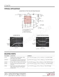 LT3479EDE Datenblatt Seite 20