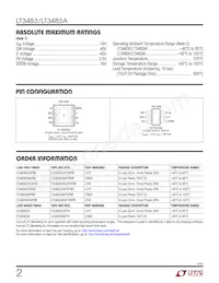 LT3483EDC Datasheet Page 2