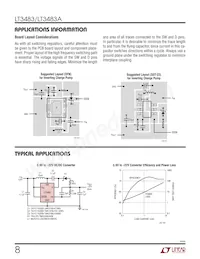 LT3483EDC Datasheet Page 8