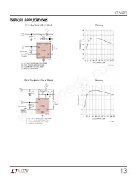 LT3491ESC8 Datasheet Page 13