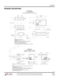 LT3491ESC8 Datasheet Page 15