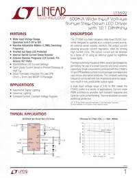 LT3592IDDB Datenblatt Cover