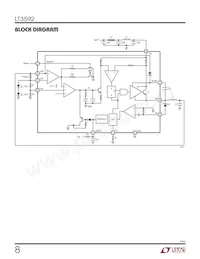 LT3592IDDB 데이터 시트 페이지 8