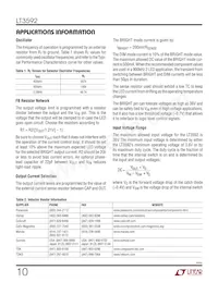 LT3592IDDB Datasheet Pagina 10