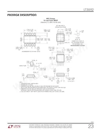 LT3592IDDB Datasheet Page 23