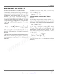 LT8362HMSE#TRPBF Datasheet Page 21