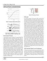 LT8619IMSE-5#TRPBF Datenblatt Seite 20