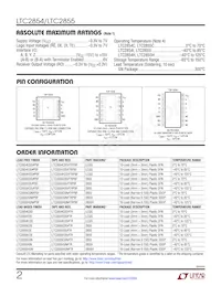 LTC2854HDD Datasheet Page 2