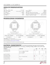 LTC3209EUF-2 Datasheet Page 2