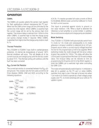 LTC3209EUF-2 Datasheet Page 12