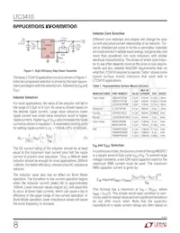 LTC3410ESC6-1.8 Datasheet Page 8