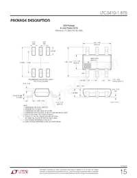 LTC3410ESC6-1.875 Datasheet Page 15