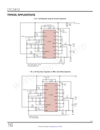 LTC3412EUF Datasheet Page 16