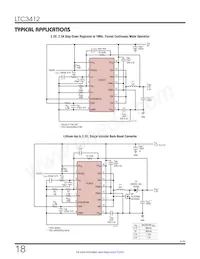 LTC3412EUF Datasheet Page 18