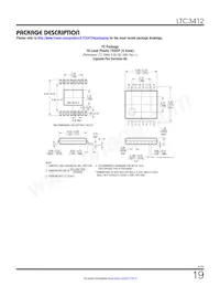 LTC3412EUF Datasheet Page 19