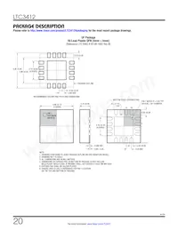 LTC3412EUF Datasheet Page 20