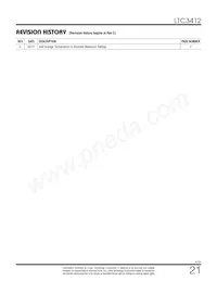 LTC3412EUF Datasheet Page 21