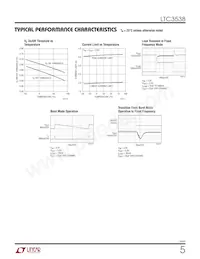 LTC3538EDCB Datasheet Pagina 5