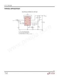 LTC3538EDCB Datasheet Pagina 14