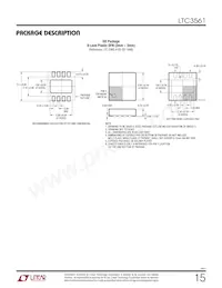 LTC3561EDD Datasheet Pagina 15