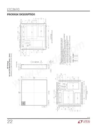 LTC3610IWP Datasheet Pagina 22