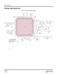 LTC3611IWP Datasheet Page 22